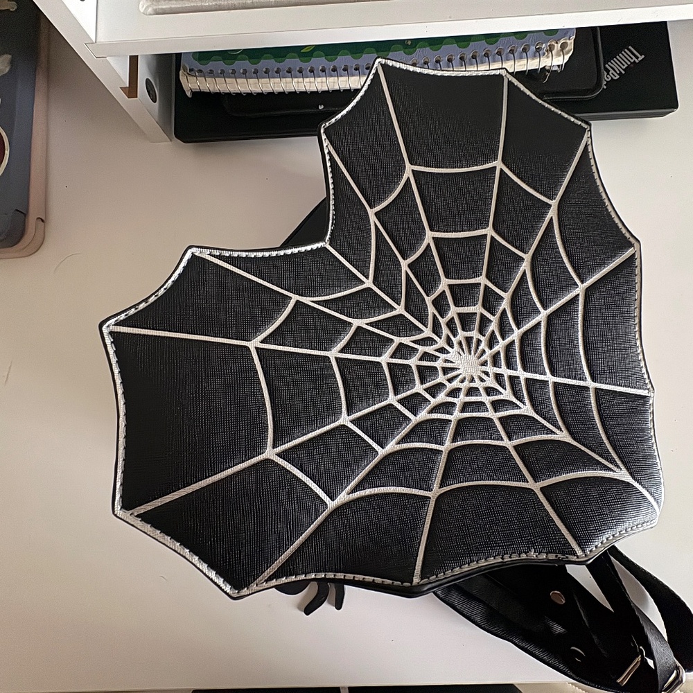 MAD Engine Spiderweb Heart Backpack - image 3